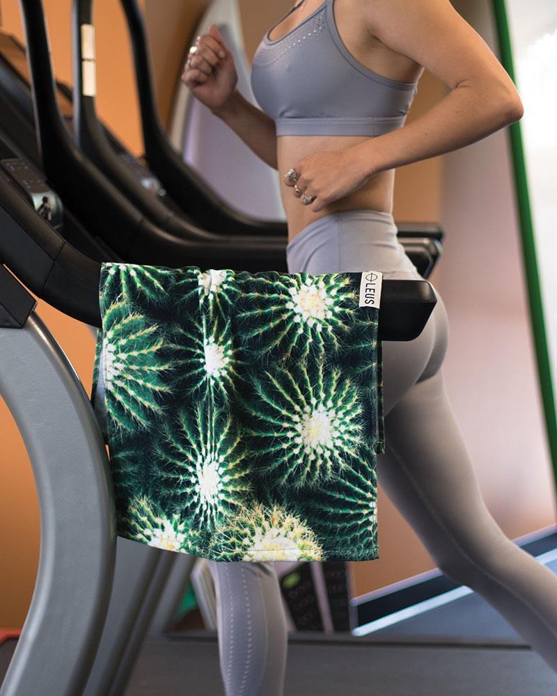 Cacti Gym Towel - LEUS Towels