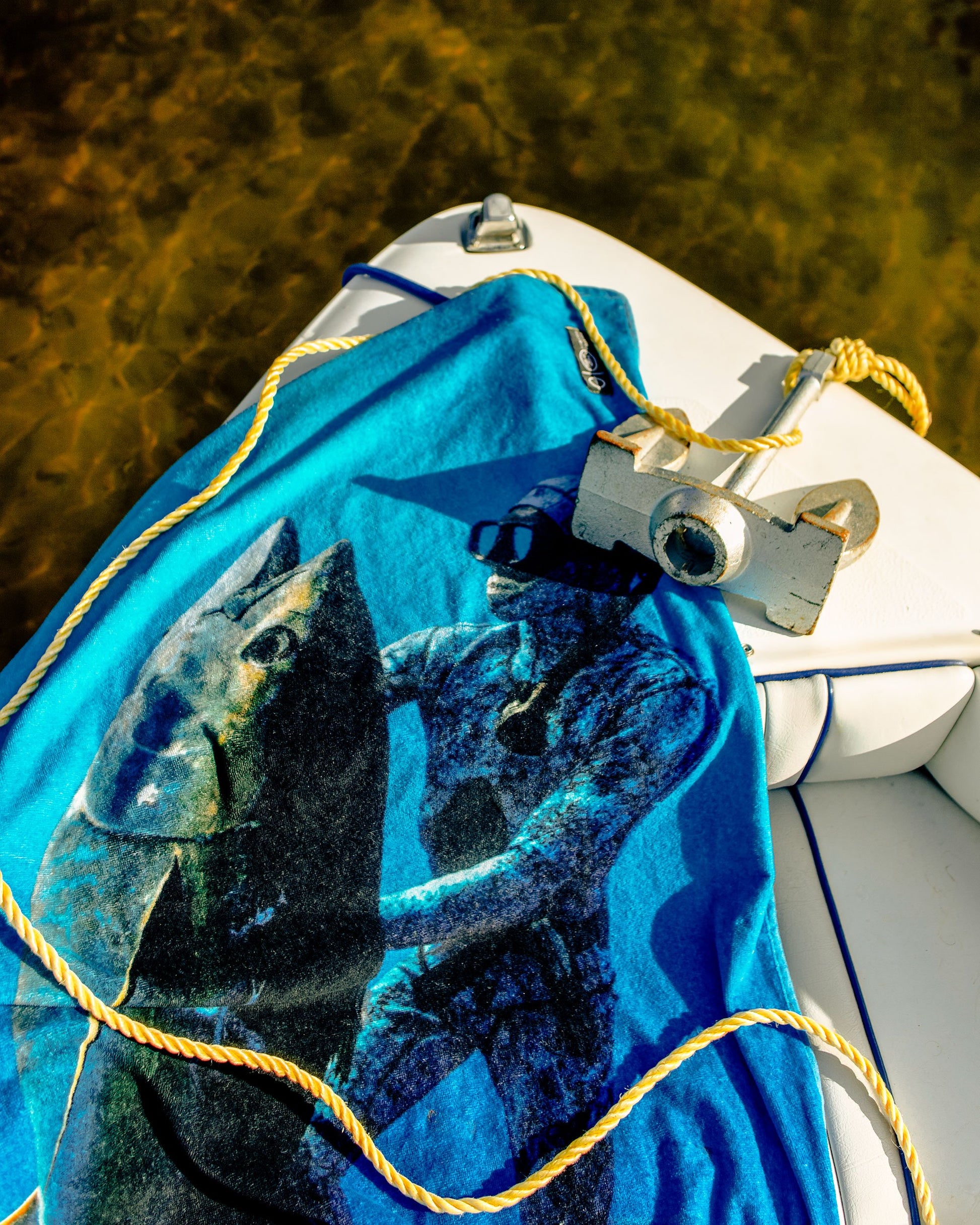 Fish 101 Beach ECO Towel - LEUS Towels