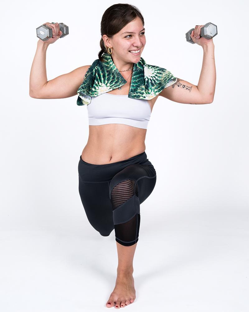 Cacti Gym Towel - LEUS Towels