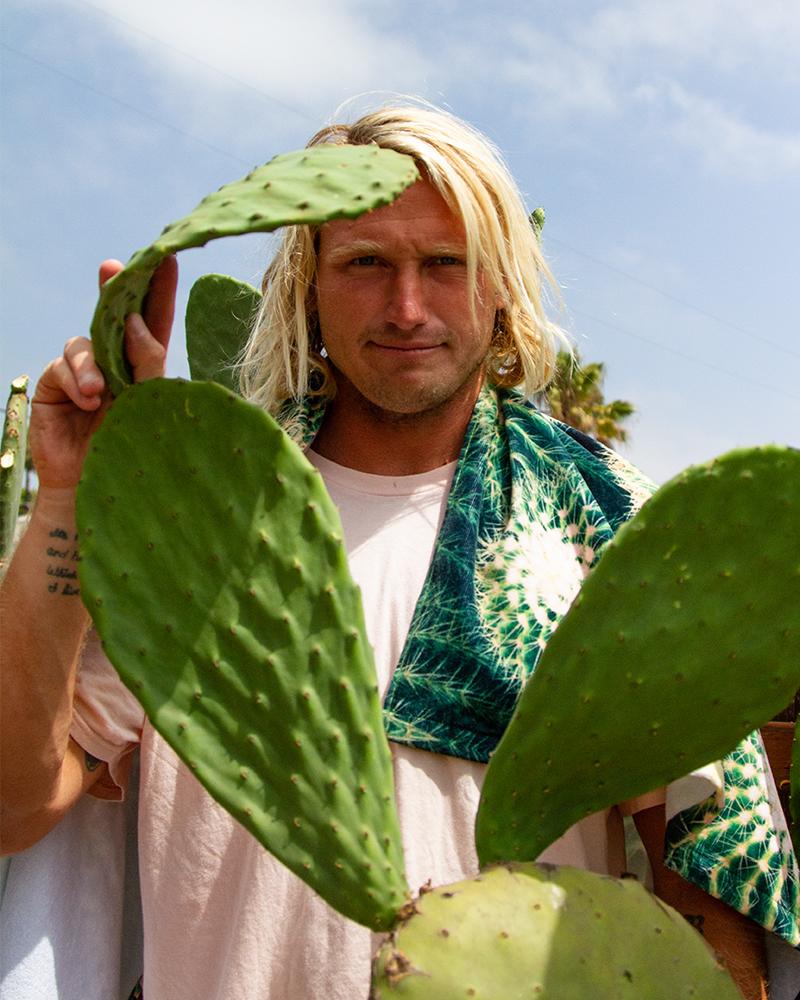 Cacti Beach Towel - LEUS Towels