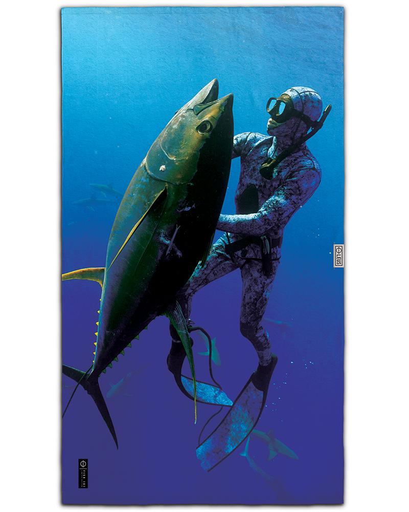 Fish 101 Beach ECO Towel - LEUS Towels