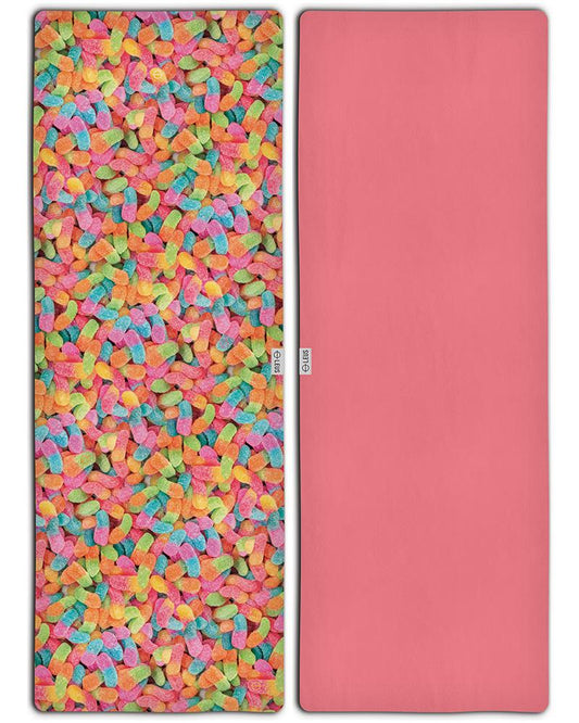 Eye Candy Yoga Towel - LEUS Towels